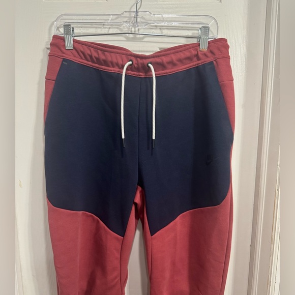 (NIKE TECH) | MEN’s Nike Tech Fleece Joggers Two Tone Pants - Picture 4 of 7